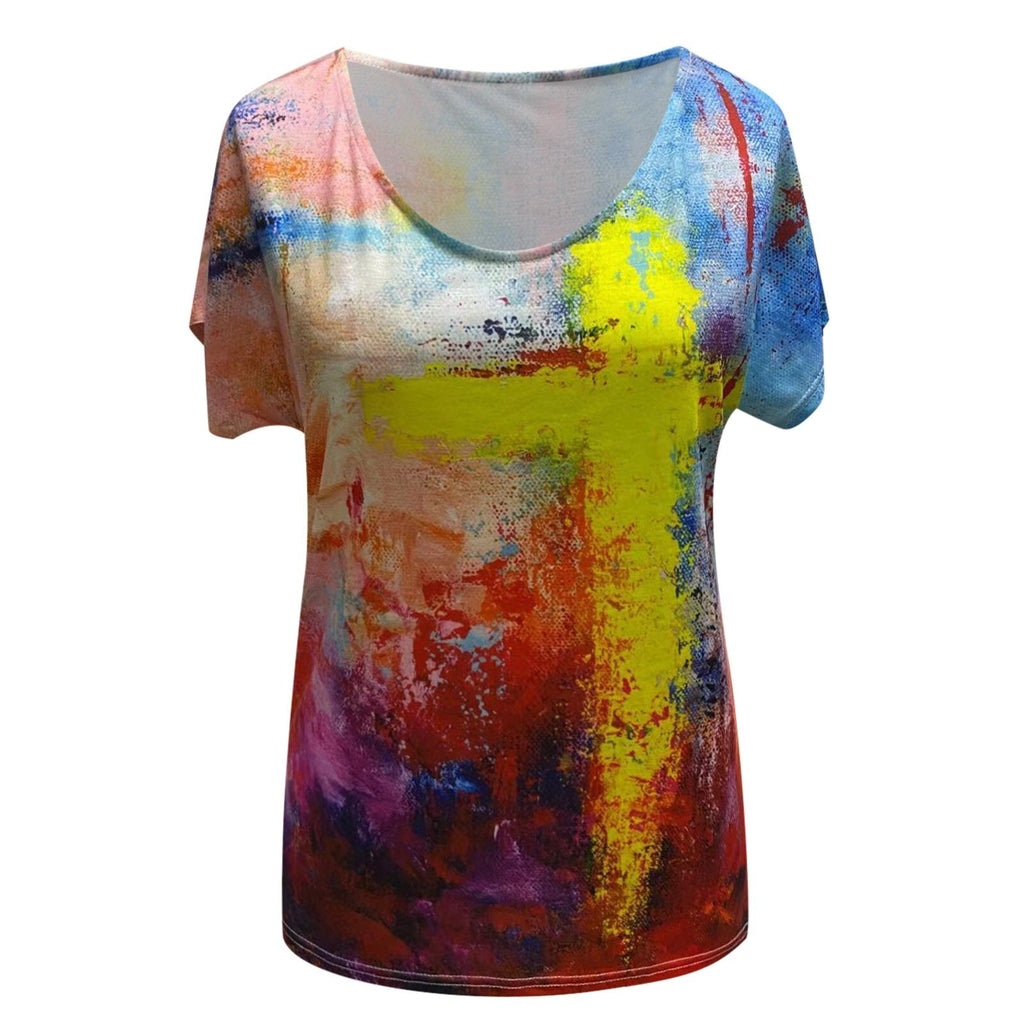 Vintage Cross Graphic T-shirts