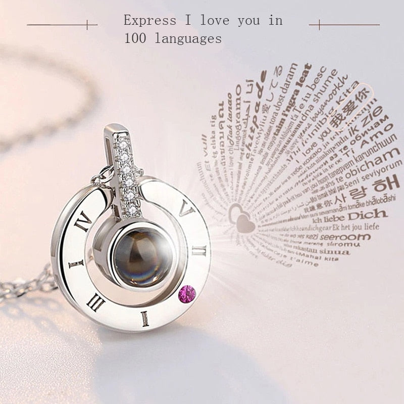 I Love You Necklace