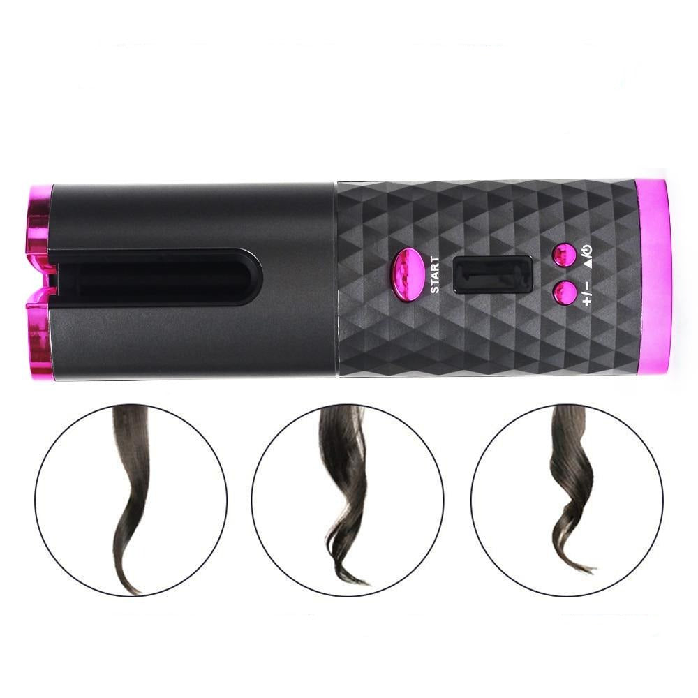 Automatic Rotating Ceramic Hair Curler