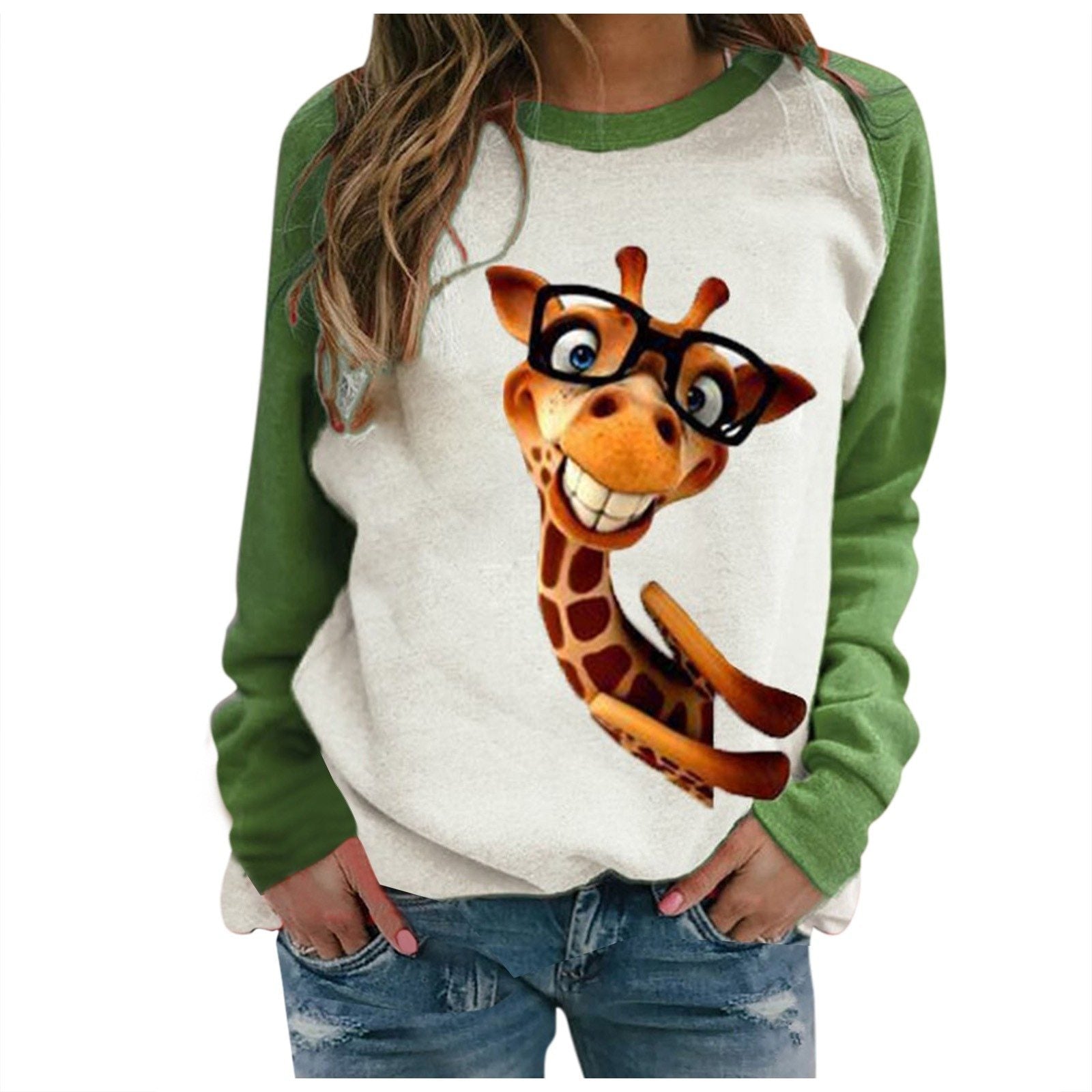 Women's Printed Sweatshirt