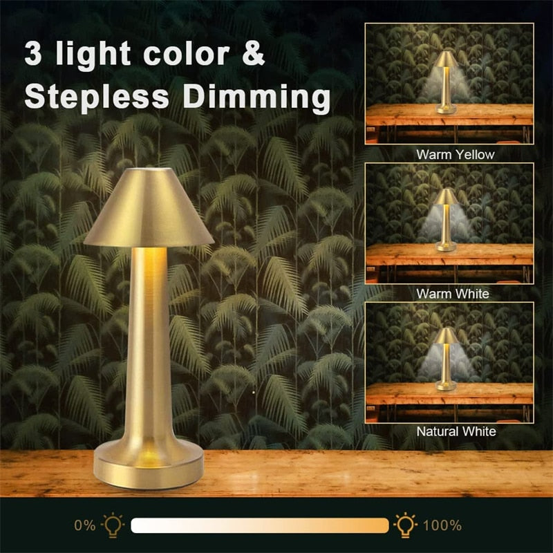 Rechargeable Touch Table Lamp