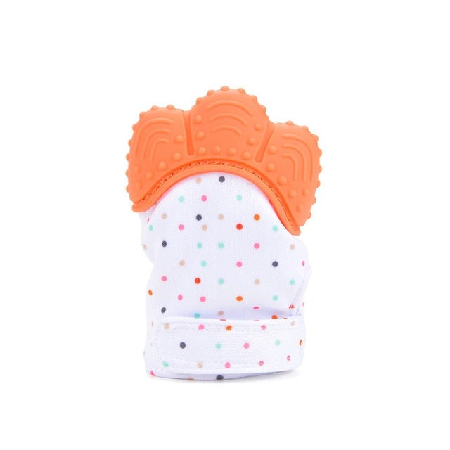Baby teething hand