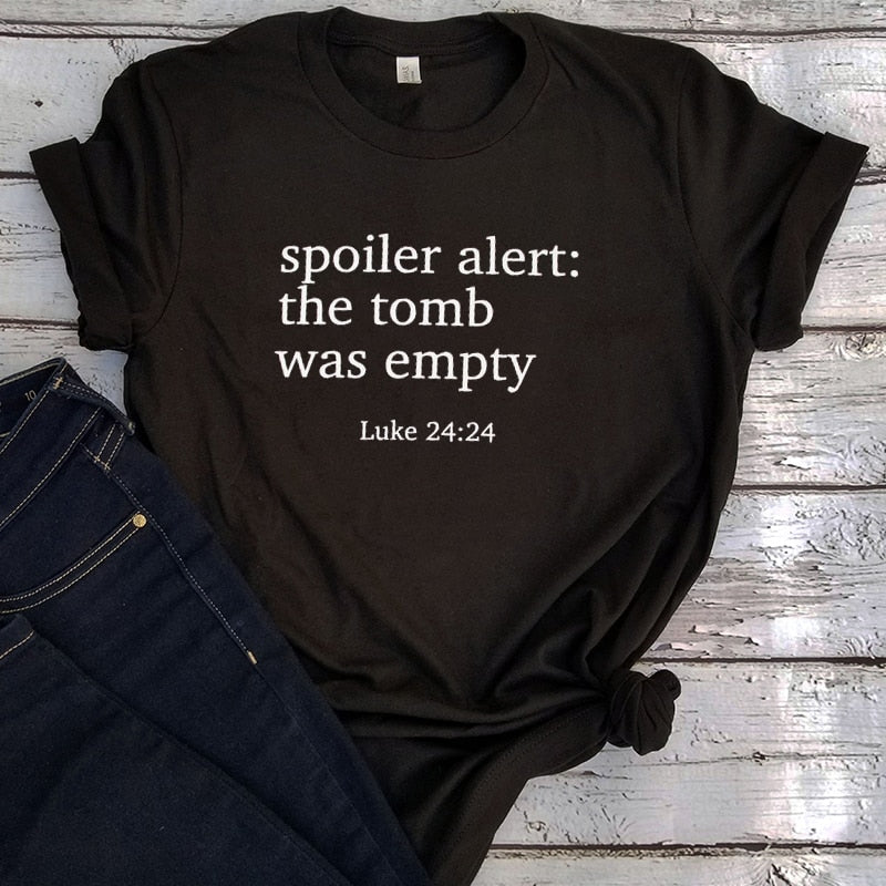 The grave was empty Tees