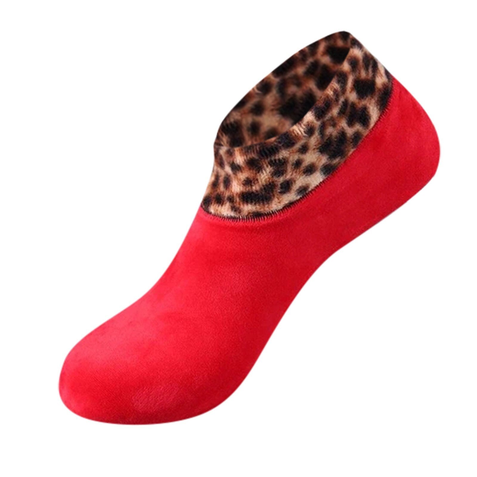 Non-slip thermal socks for indoor use