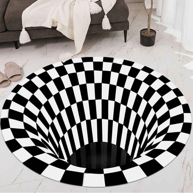 Virtex illusion carpet - 3D carpet for a more playful living space!