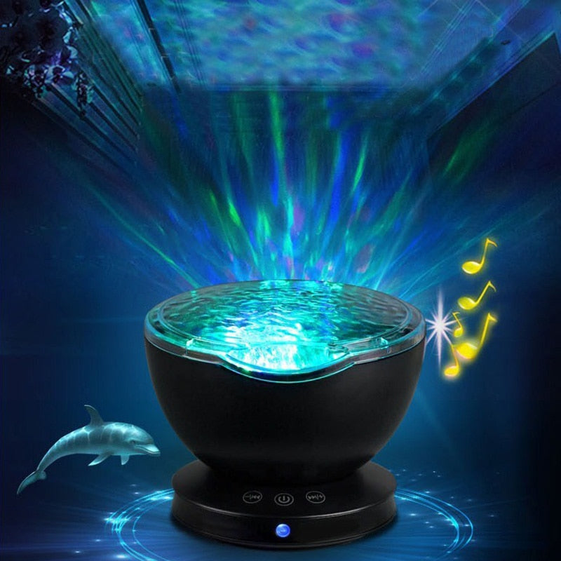 Ocean Wave Projector LED Night Light
