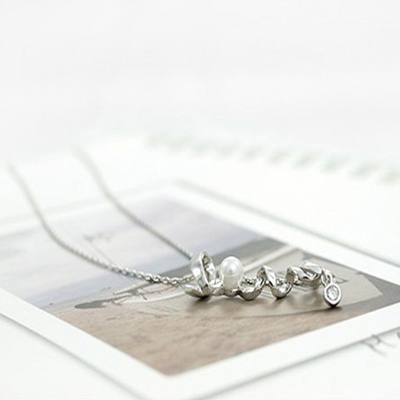 LOVE Pearl Necklace