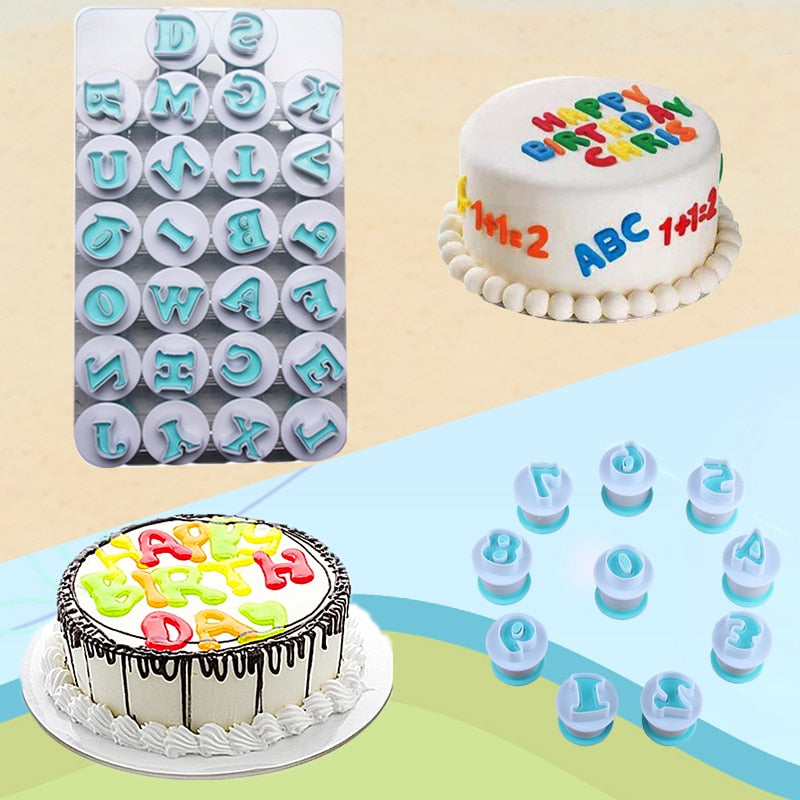 24-piece Alphabet Cutter Set
