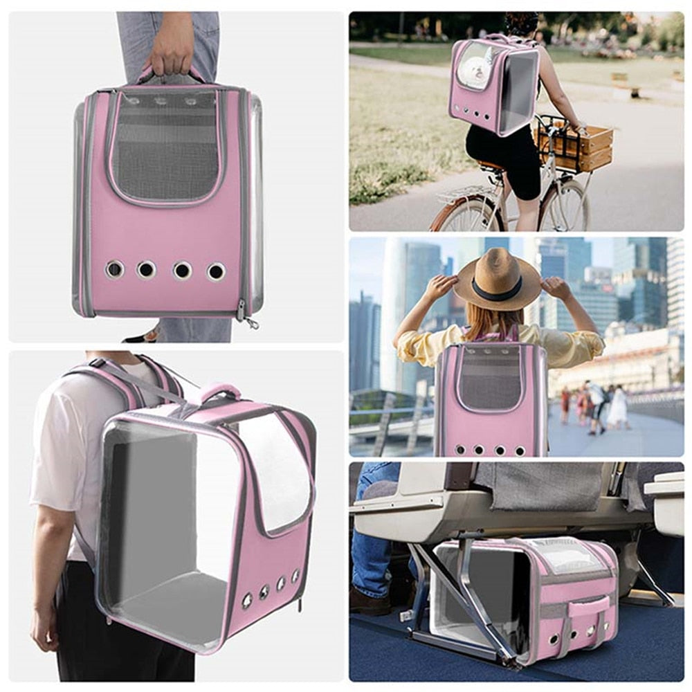 Pet carrier bag