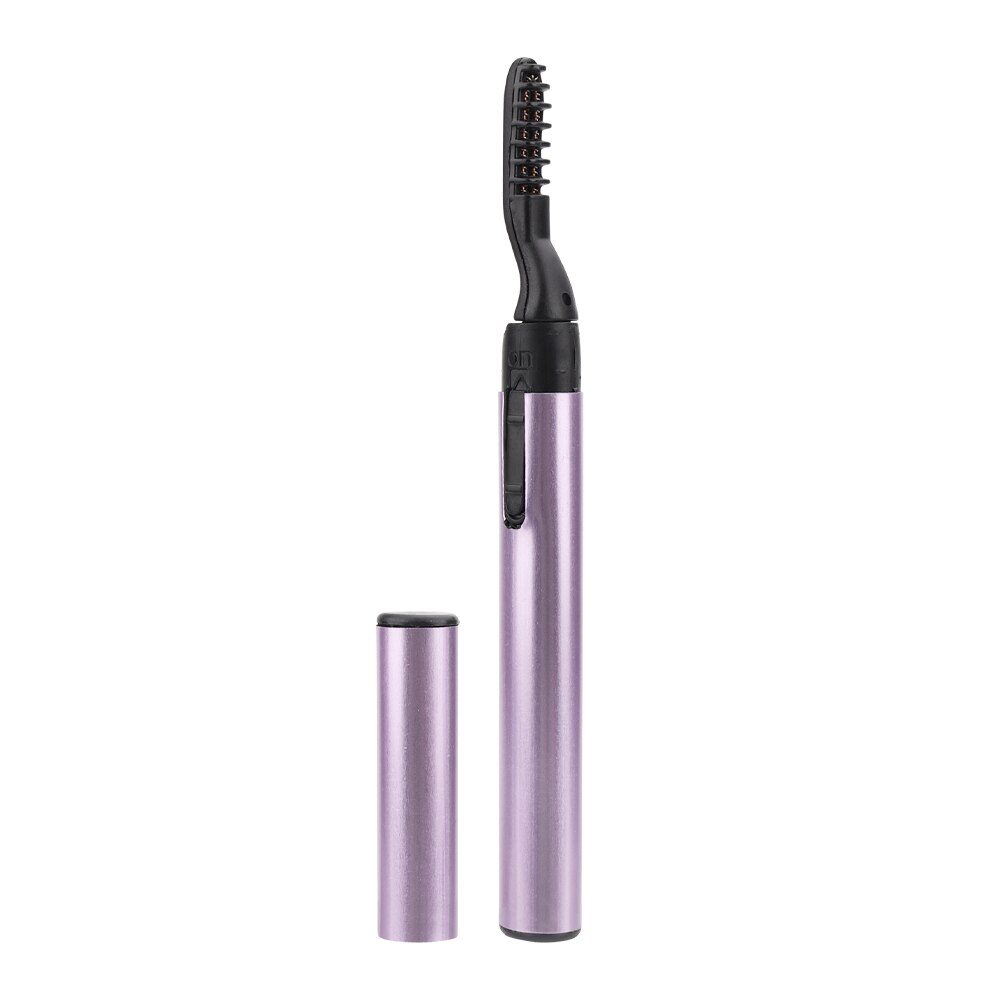 Heated eyelash curler