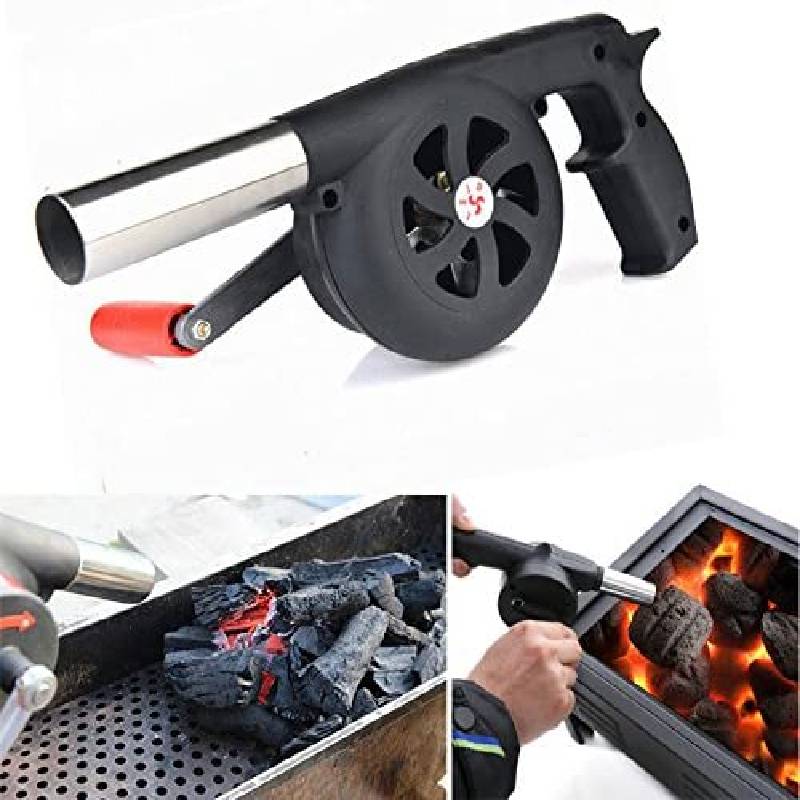 Barbecue air blower