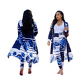 Kimono cardigan set