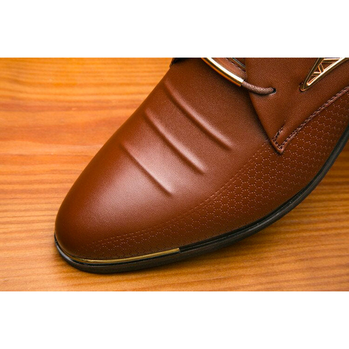 Classic leather men's shoes