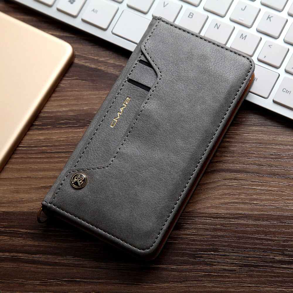 Magnetic Flip Leather Phone Protector