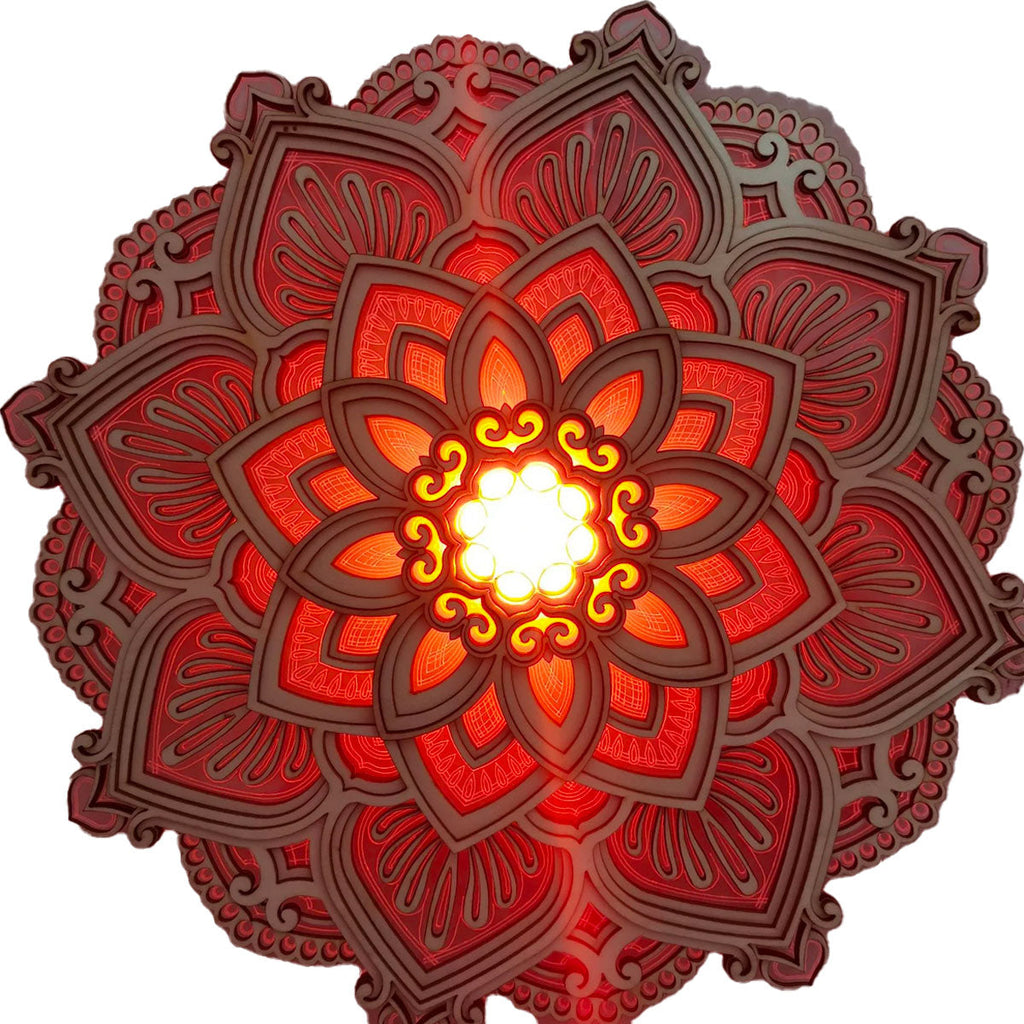 Mandala Yoga Lamps