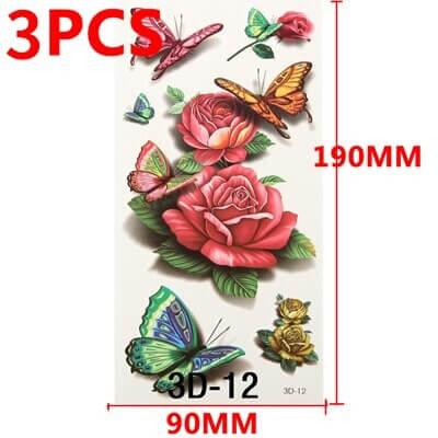 Temporary Body Tattoo Sticker