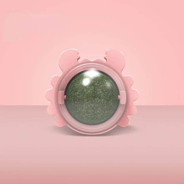 Crab Rotating Catnip Ball