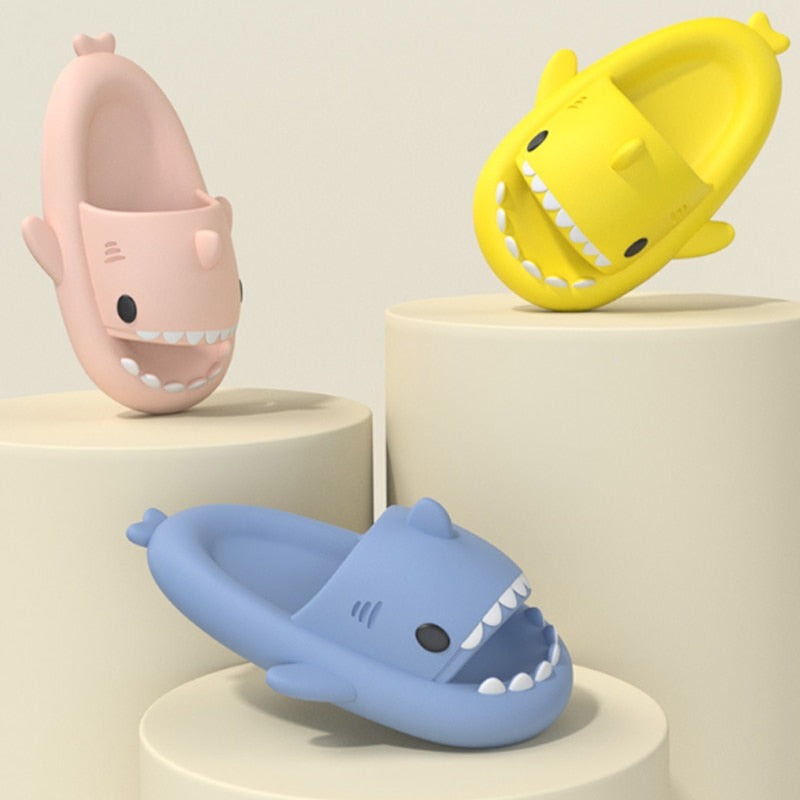 Shark slippers