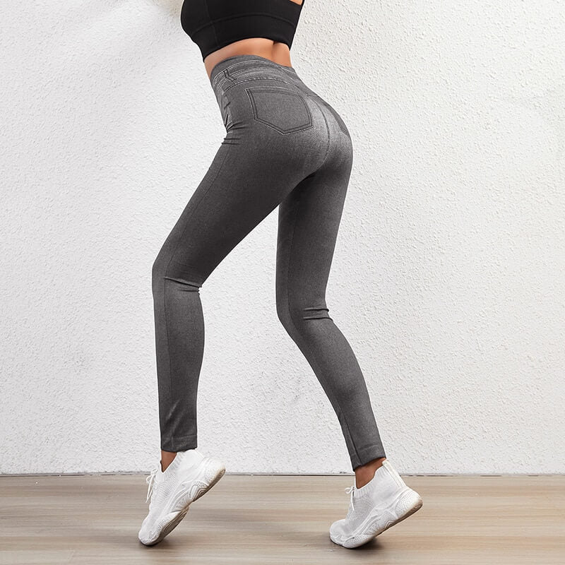 Perfekt passform jeansleggings