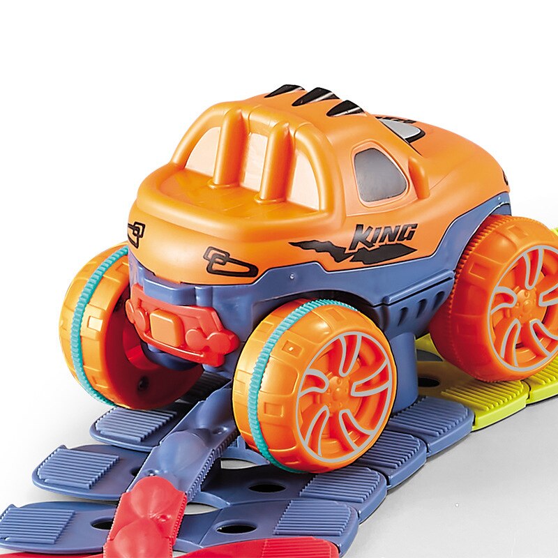 Assembled Race Car Track