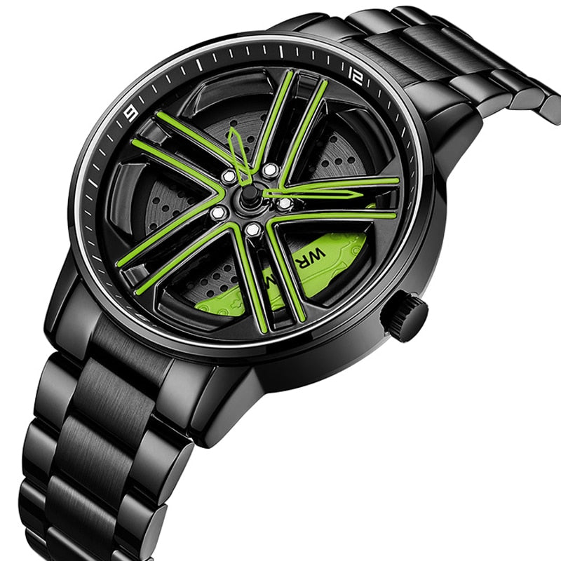 Spinning Wheel Watch