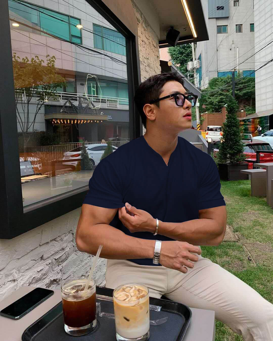 Summer V-Neck Shirt