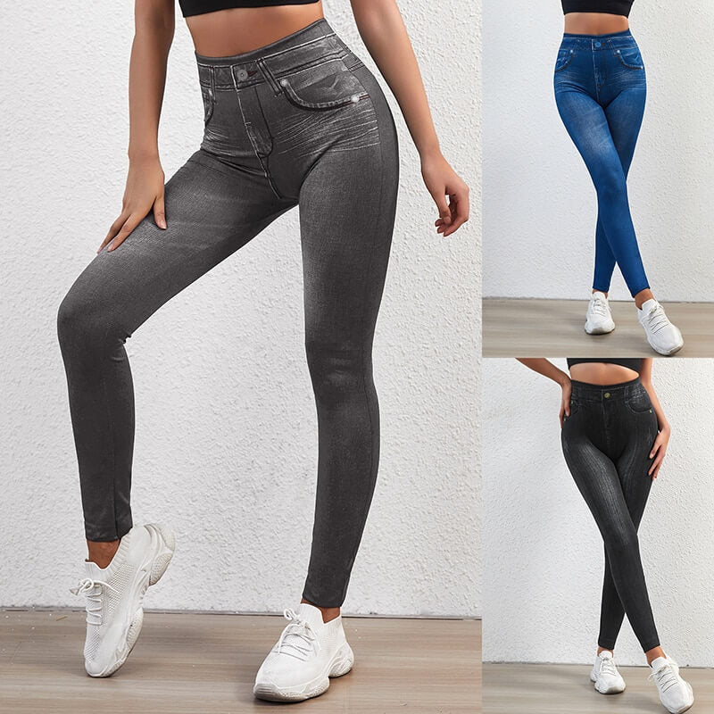 Perfekt passform jeansleggings