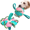 Interactive frisbee ball dog toy