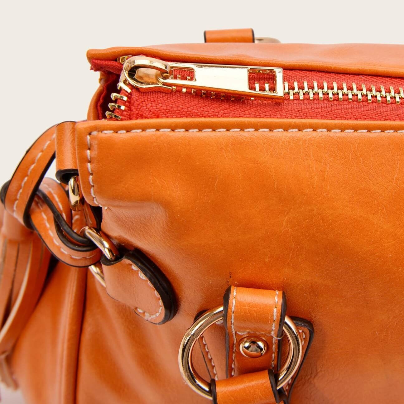 Soft leather ladies bag