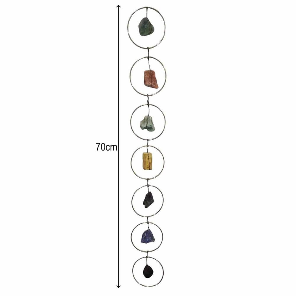 7 Chakra Gemstone Wall Decor