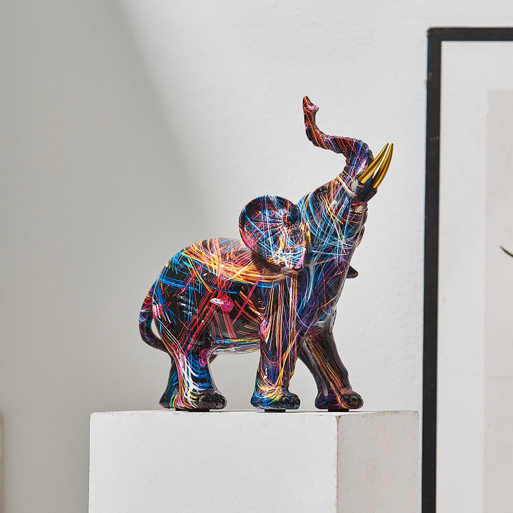 Kunst Elefantdekorasjon