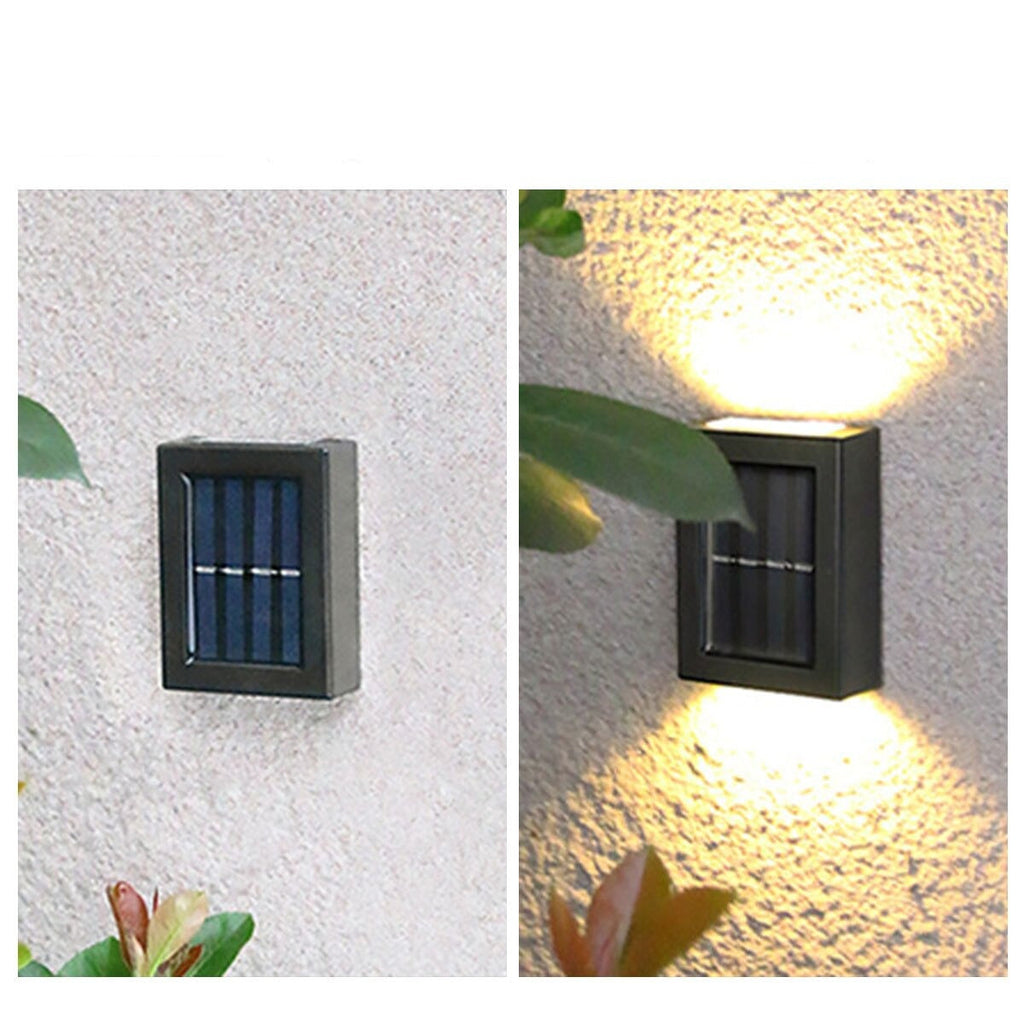 Solar Powered Outdoor Patio Wall Light