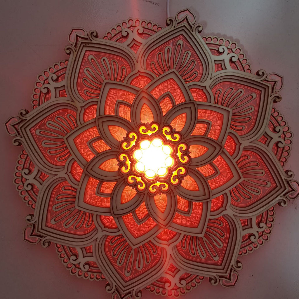Mandala Yoga Lamps