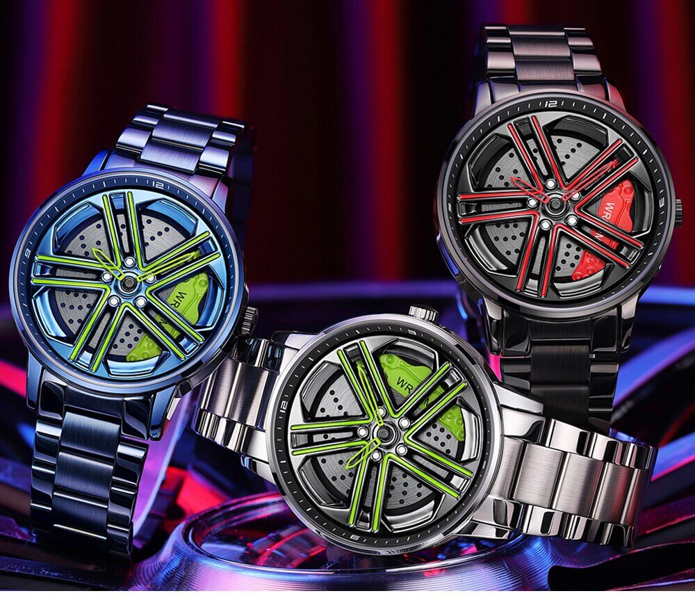 Spinning Wheel Watch