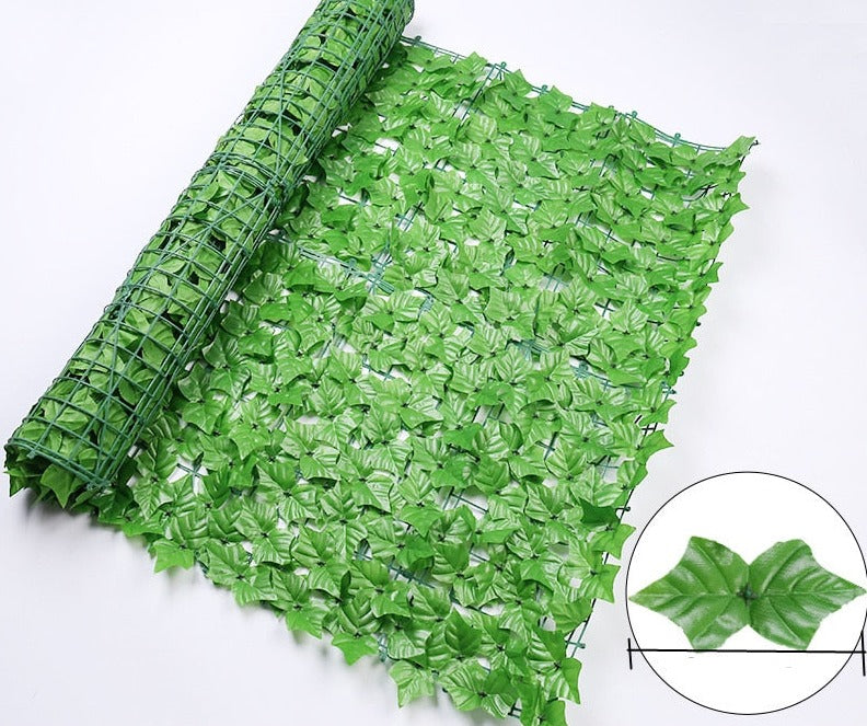 Artificial Plant Leaves Fence