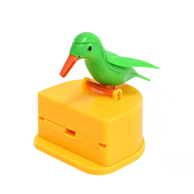 Bird toothpick dispenser