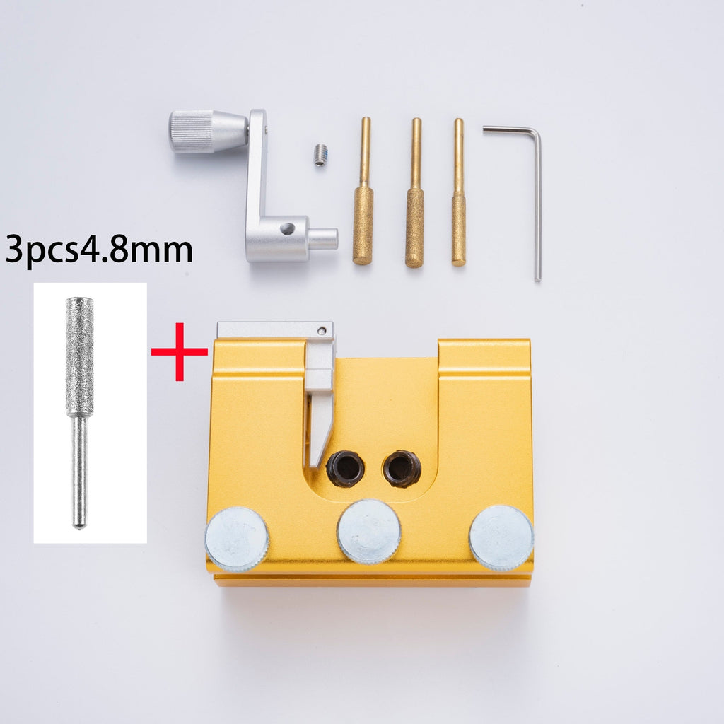 Portable chainsaw sharpener tool