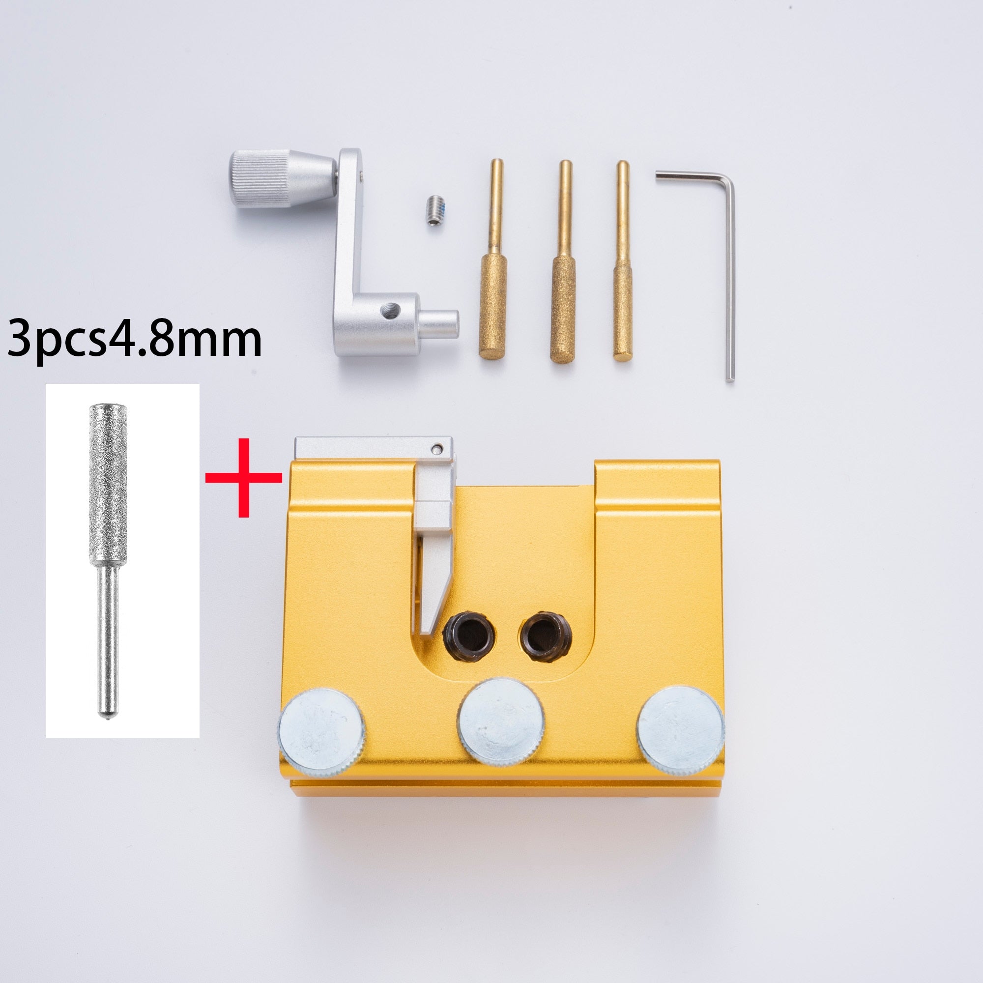 Portable chainsaw sharpener tool