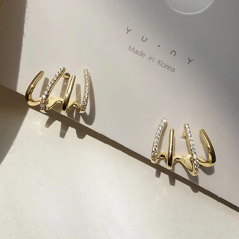 Four Claw Earrings
