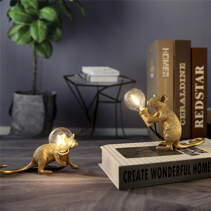 Cute Mouse Table Lamp
