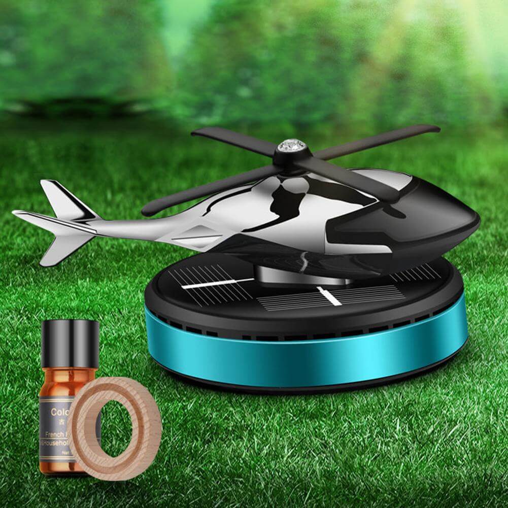 Solar Helicopter Car Freshener