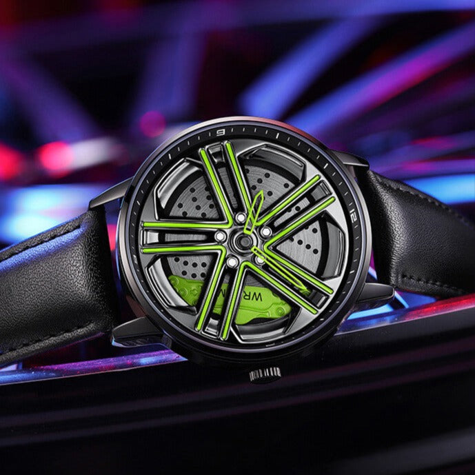 Spinning Wheel Watch