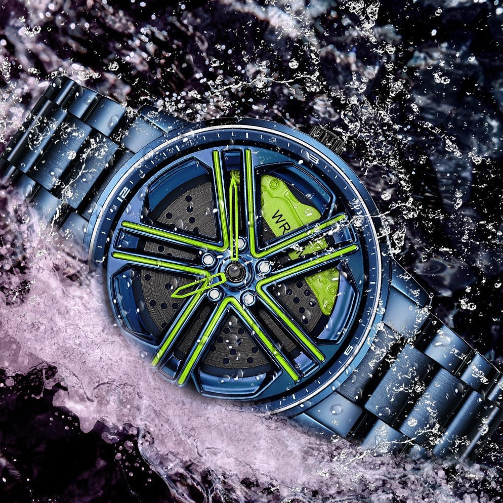 Spinning Wheel Watch