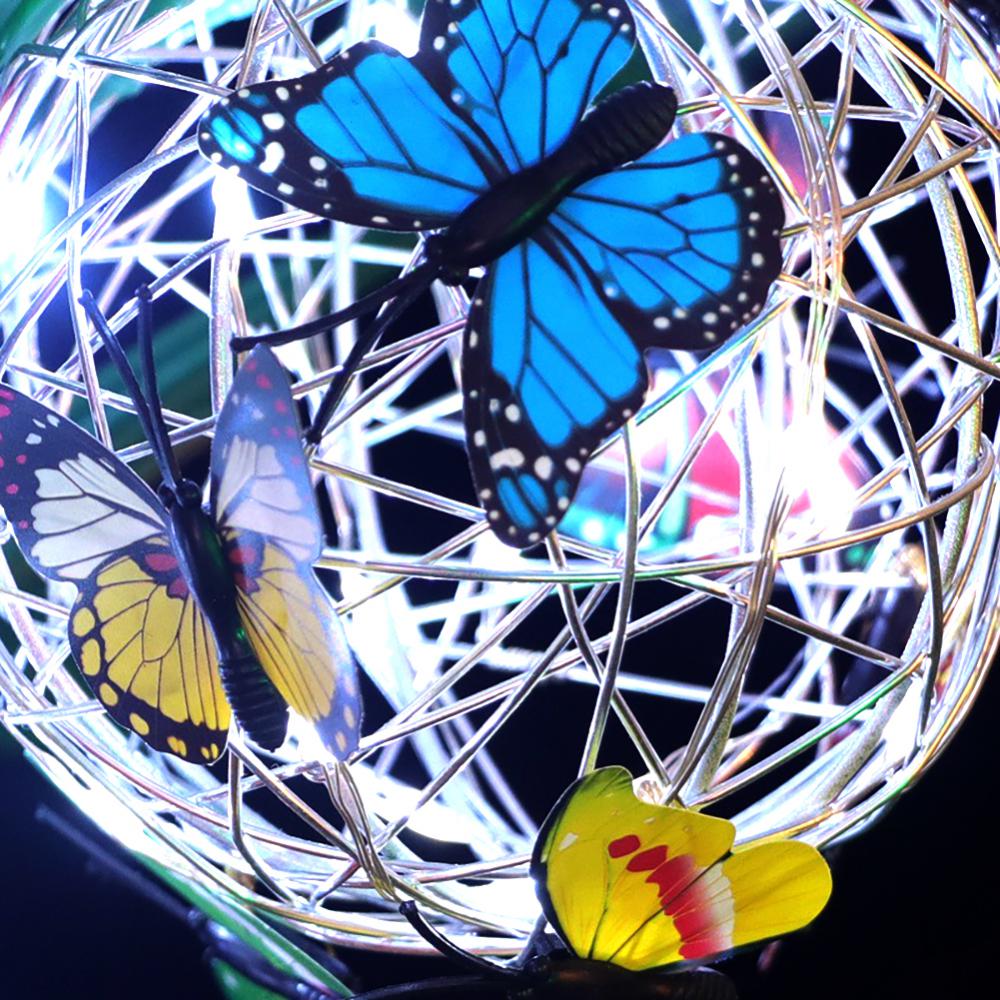 Sunlit Mesh Butterfly Orb