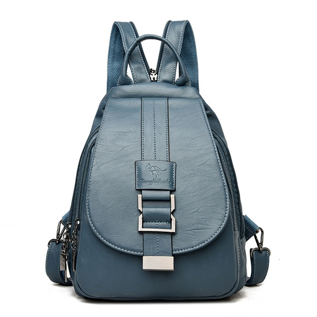 Women's Leather Backpack