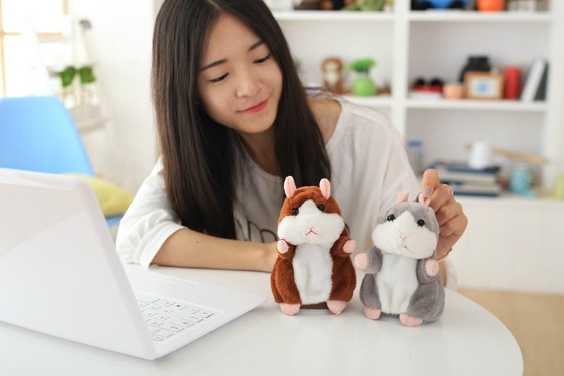 Record and Mimic Hamster Plush Toy