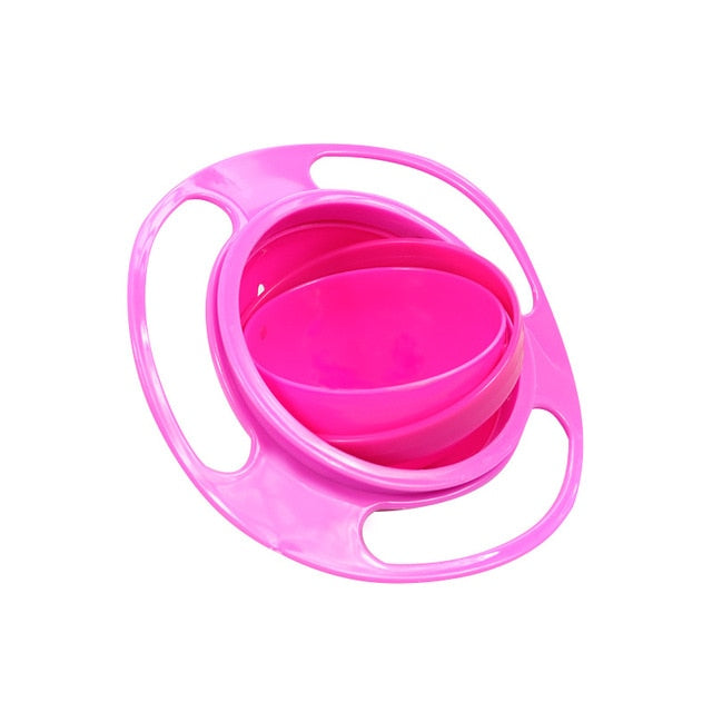 Spill-resistant baby bowl
