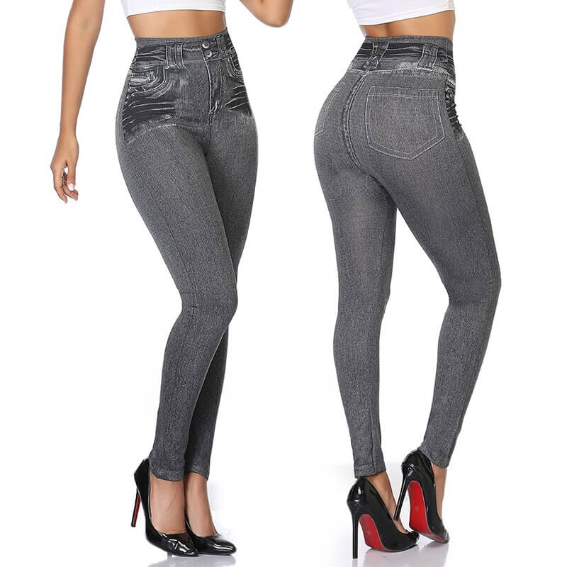 Perfekt passform jeansleggings