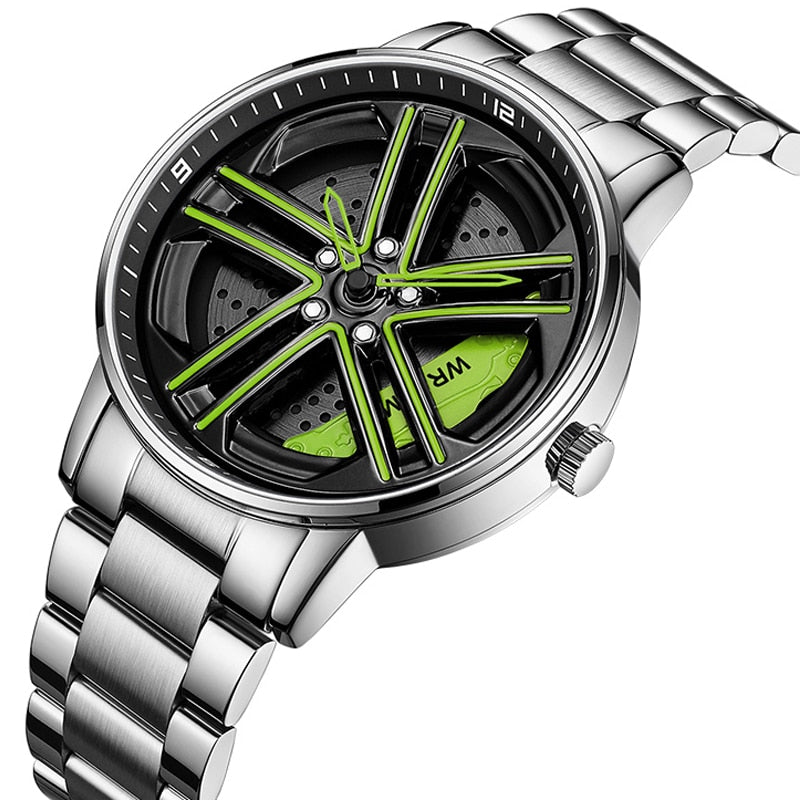 Spinning Wheel Watch