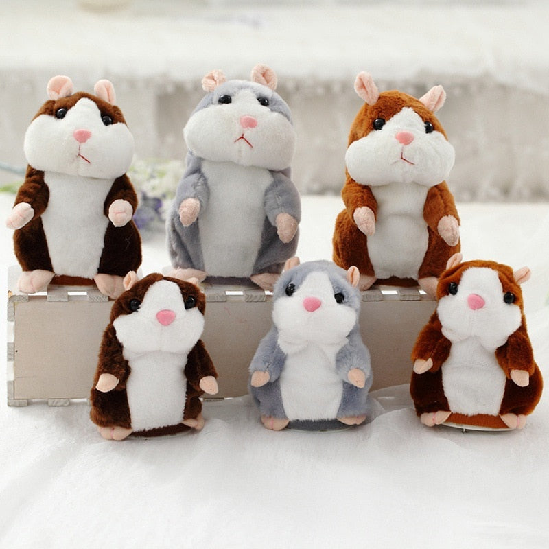 Record and Mimic Hamster Plush Toy